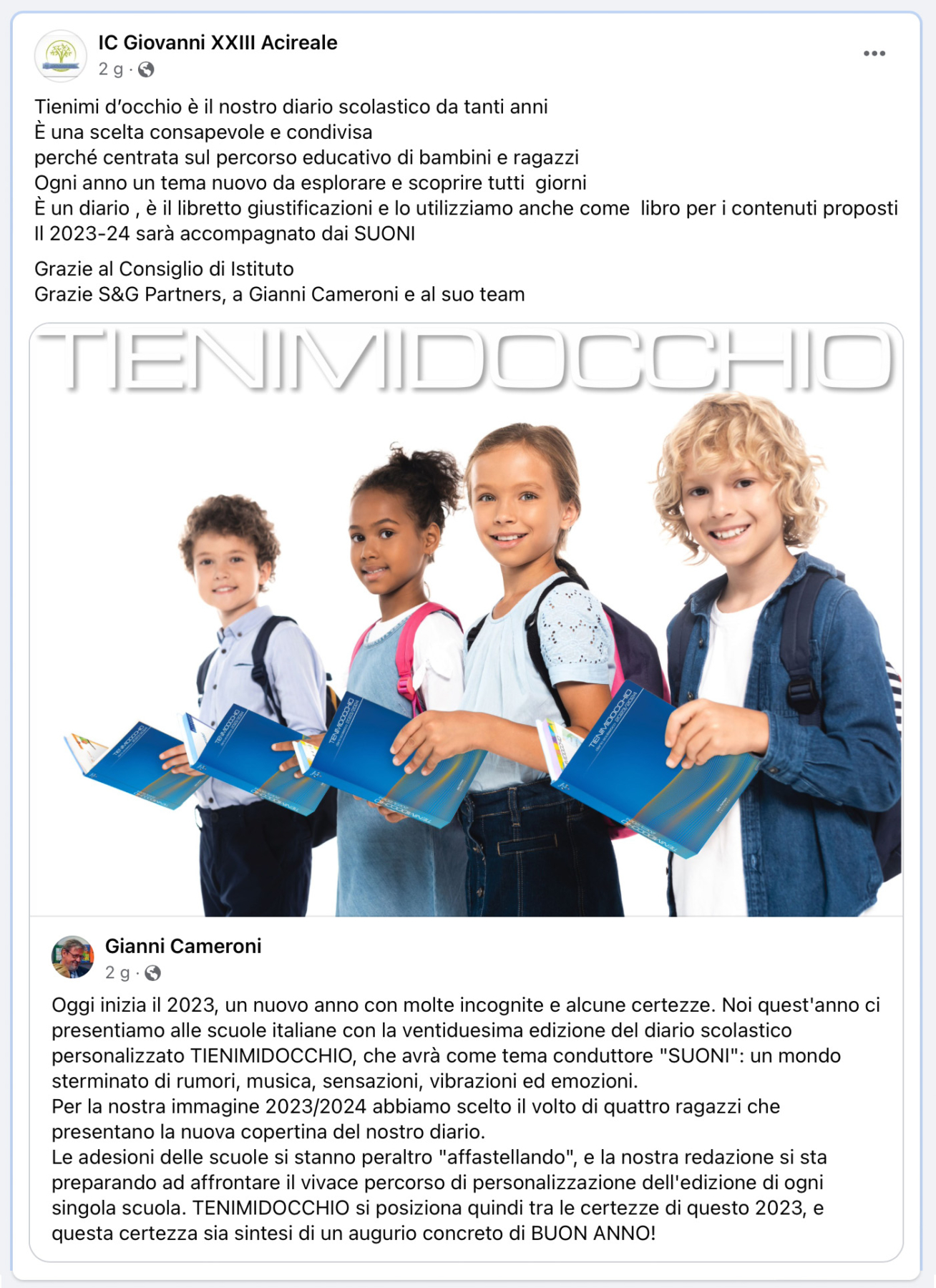 Rassegna Stampa | IC Giovanni XXIII Acireale