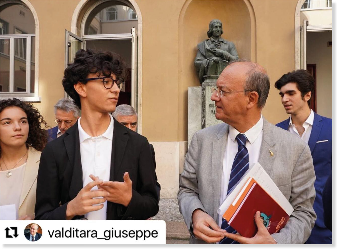 Il Ministro Valditara al Liceo "Parini" di Milano